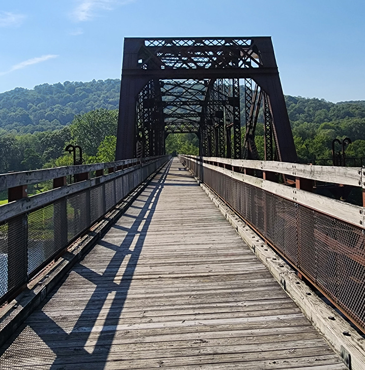 Bridge on Sandy Creek Trail photo